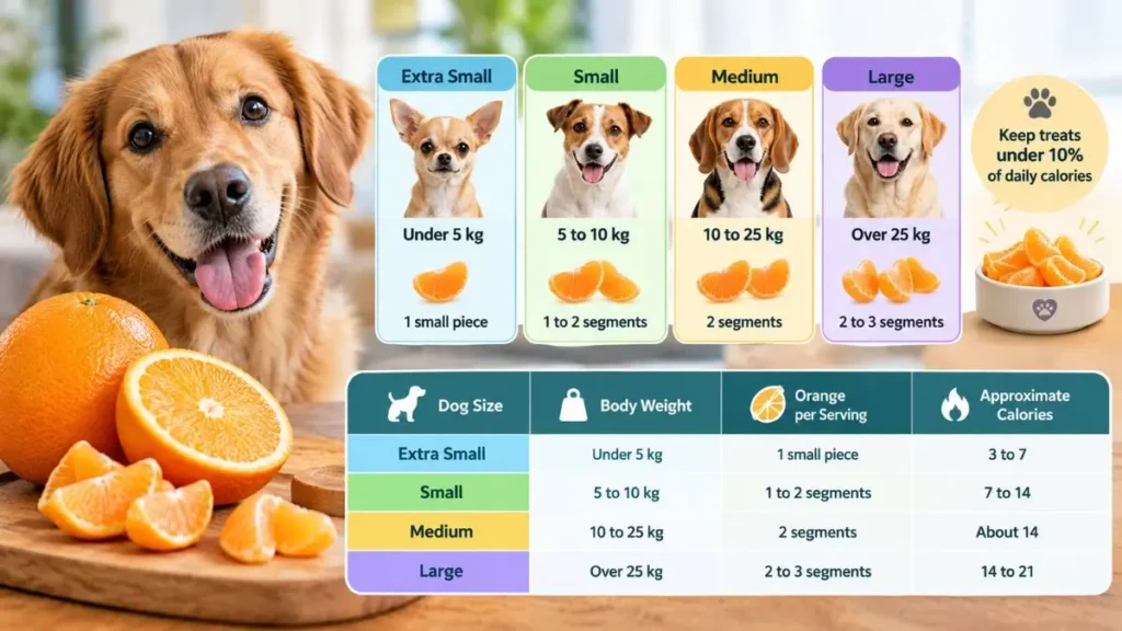 how-much-orange-can-a-dog-eat